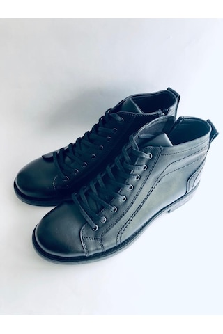 Içten Fermuarlı Yarım Konç Erkek Bot