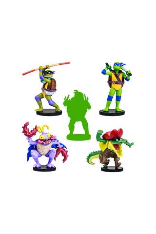 Tmnt Figürlü Kalem Başlığı 5'li Paket Model 2 Nt2040