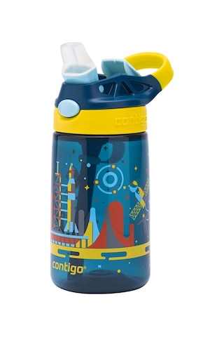 Contigo Gizmo Flip Uzay Tritan Çocuk Suluğu 420 ML Mavi