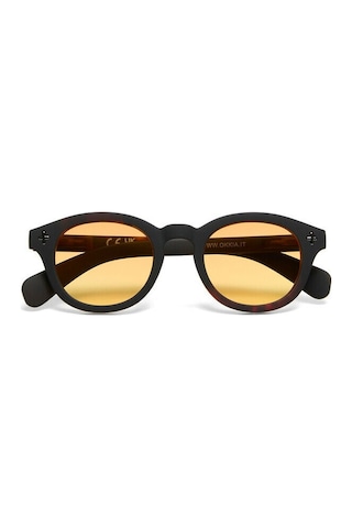 Okkia Milano Unisex Güneş Gözlüğüsiyah Havana / Lens : Sarı Siyah