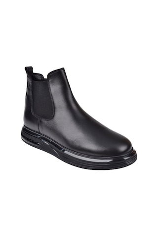 Voyager 6972 Mr Erkek Siyah Nata Deri Bot Siyah