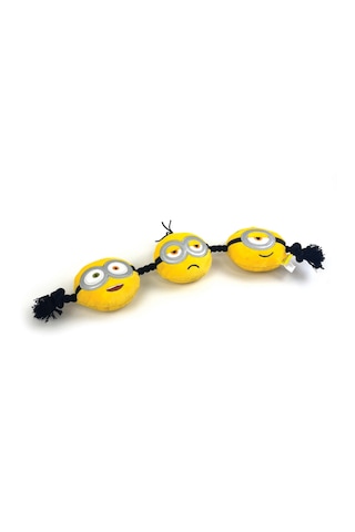 Happy Pet Minions 3-head Rope Tug Lisanslı İpli Köpek Oyuncağı