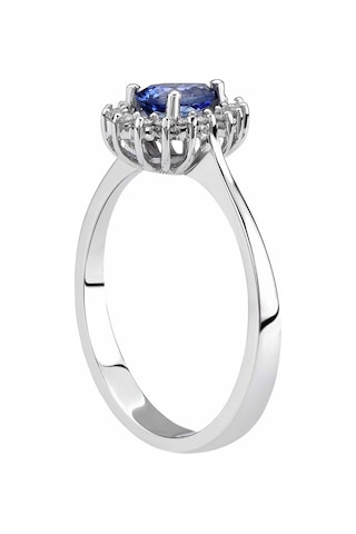 Pırlantalı Safir Yüzük (429870932)