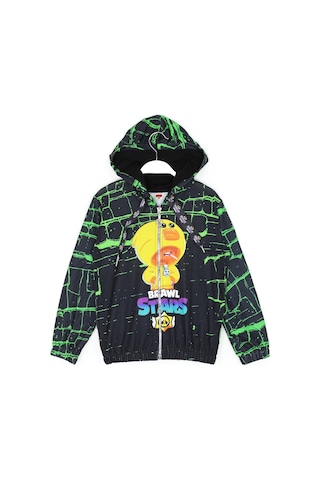 Brawl Stars Erkek Çocuk Sweatshirt Siyah