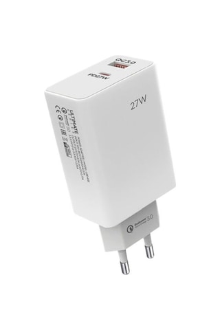 Zuidid 27W USB + Type-C 2 Portlu Hızlı Şarj Aleti