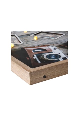 Vitale Pera Led Işıklı Ahşap Tablo 60X40 Cm Ak.Gk0004