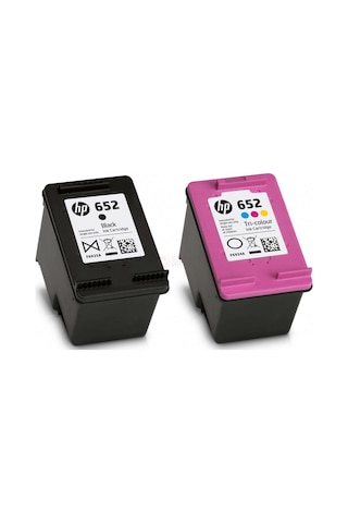 Hp 652 Renkli Hp 652 Siyah İkili Paket