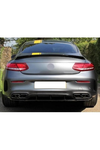 Autogp Mercedes W205 Coupe C63 Arka Tampon Difüzör Ve Egzoz Ucu Edition1 Amg 2016+