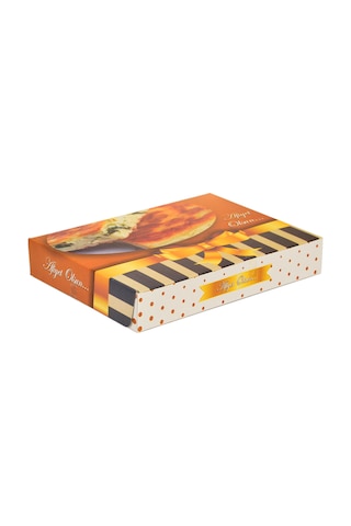 Miyo Ambalaj Börek Kutusu Selefonlu 1 KG 100'lü 18 x 25 x 4.5 CM