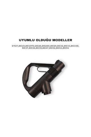 Dyson Elektrikli Süpürgeler İçin Tutma Sapı/dyson Dc 19, Dc 19 T2, Dc 26, Dc 28c, Dc 29, Dc 32, Dc 33, Dc 33c, Dc 37, Dc 38, Dc 39, Dc 47, Dc 52, Dc 53, Dc 54 İle Uyumlu Tutma Sapı Çesit Seçiniz-Çap Seçiniz / Hss (Standart)-10 Mm