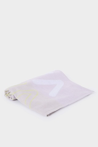 Defacto Kadın Desenli Pamuklu Plaj Havlusu C1149ax25smpr46 Mor