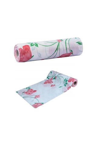 Kapris 120x150cm Kullan At Masa Örtüsü 15 Metre 100 Adet 10 Rulo Ekonomik Set Çok Renkli