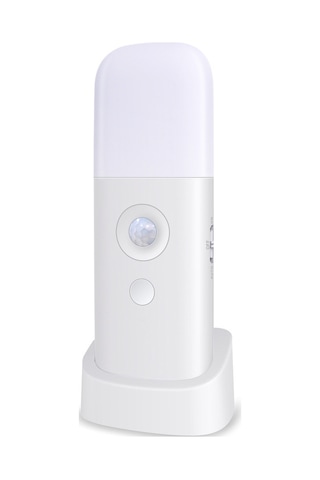 Ximistore9 Usb Şarjlı Akıllı İnsan Algılama Led Lamba, 5 Seviye Parlaklık Ayarlı, 2000mah Batarya, 6m Algılama Mesafesi, Ev/seyahat Kullanıma Uygun Sarı Işık