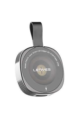 Akıllı Saat Mini Wireless Magnetik Şarj Aleti Lenyes Pw316 2.5w Gri