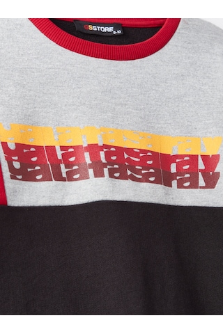 Gsstore Galatasaray Çocuk Sweatshirt C252070 Siyah - Grimelanj