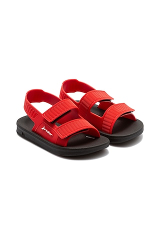Street Çocuk Sandalet Siyah-kırmızı 19/27 Kırmızı - Siyah