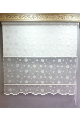 Puantiyeli Desen Çiftli Sistem Özel Fiyat