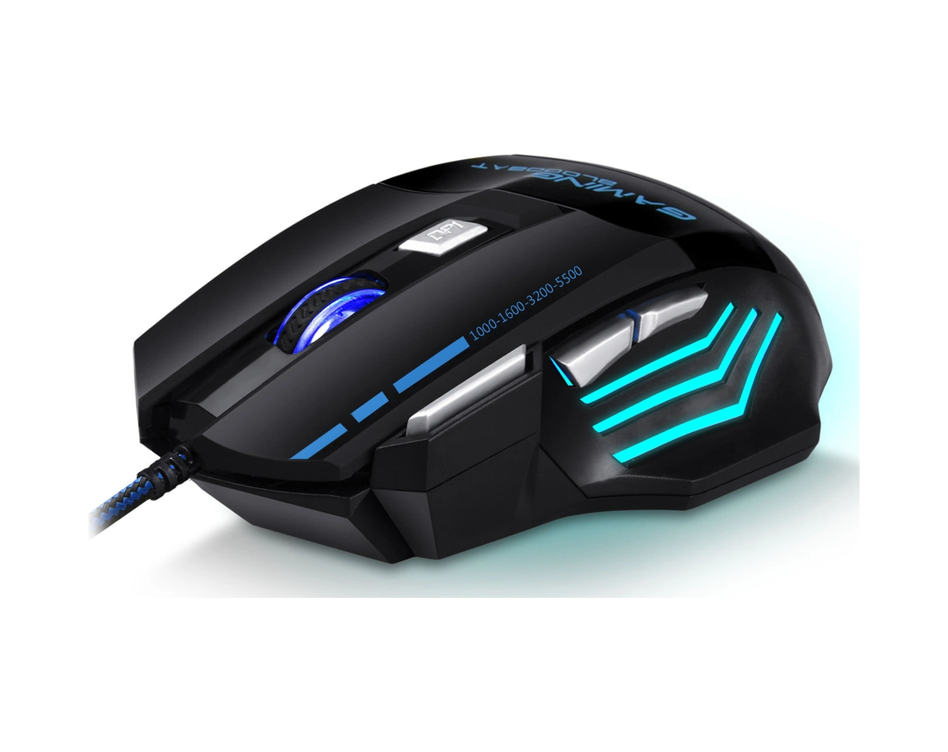 Sones Gamıng Bloodbat Gm02 7 Tuşlu Usb Kablolu Optoelektronik Oyun Faresi Dijital Solunum Işıkları Faresi Diğer