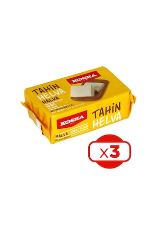 Koska Sade Tahin Helvası 3 x 500 G
