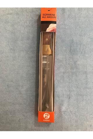Sürmene Bıçak Dövme Çelik Kasap Bıçagı Kurban Bıçak Gold