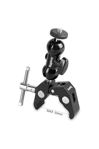 Smallrig 1138b Çift Bilyalı Ve 1/4'' Vidalı Süper Kelepçe
