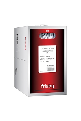 Frisby Cat5 Utp 24Awg 305M Kablo Cat5E09