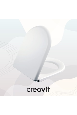 Creavit Amasra Ultima Duroplast Yavaş Kapanan Klozet Kapağı KC0103.03.0000E