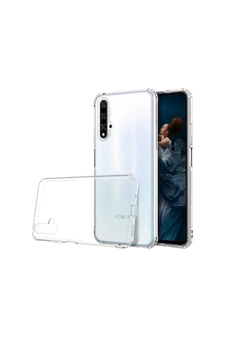 Huawei Nova 5T Kilif Seffaf Nitro Anti Shock Kapak 389752331