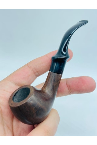 Alcan Marka Gül Ağacı 2parça Mini Pipo //12cm-p041