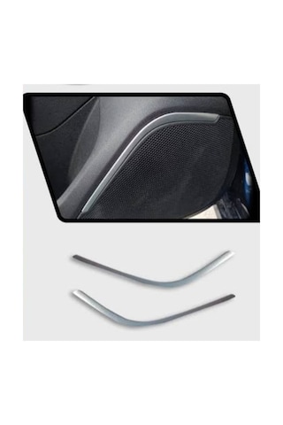 Renault Megane 4 Hb/sd Krom Hoparlör Çıtası 2 Parça Taşlı 2021 Ve Sonrası