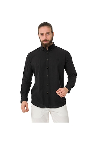 Ch199 Men's Summer Linen Regular Fit Shirt Çok Renkli