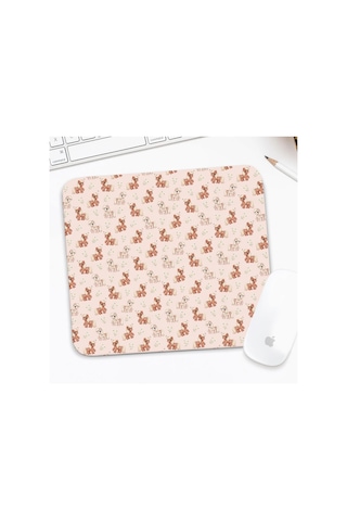 Horse Desenli Mouse Pad, Kaymaz Kauçuk Taban, Su Geçirmez, Pürüzsüz Dokulu, 27x32cm-a17