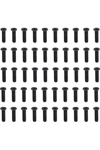 50 Adet M4x16 Düz Baş Vida Kaiyi Standart