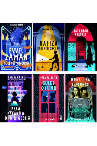 5.6.7.8. Sınıf Okuma Kitapları Kayahan Demir 6 Kitap Hafıza Koleksiyoncusu İstanbul Portresi