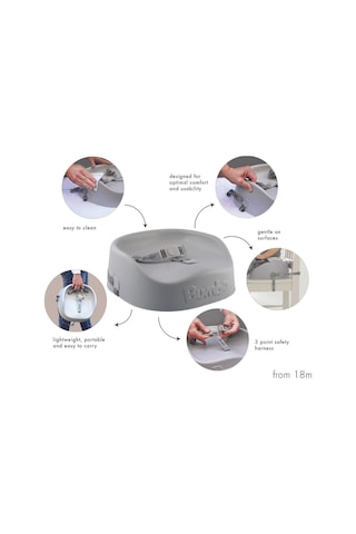 Bumbo Bumbo Booster Seat Bebek Koltuğu Gri