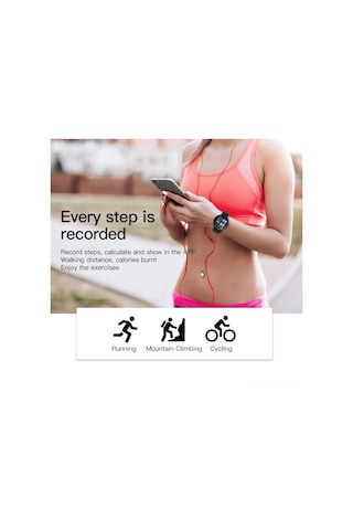 Dofolink 1.3" Renkli Ekranlı Akıllı Bileklik (İthalatçı Garantili)