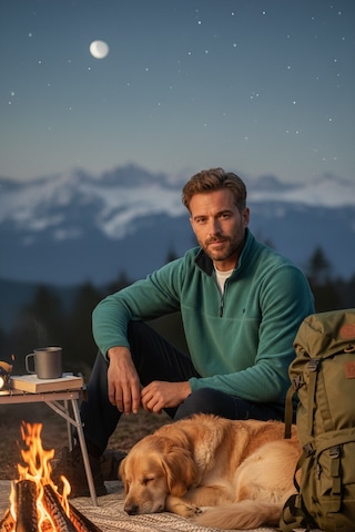 Buratti Slim Fit Anti-Pilling Tüylenme Yapmayan Bato Yaka Kışlık Şardonlu Erkek Polar 5906001 Benetton
