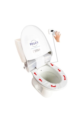 Palex Hijyenik Klozet Kapağı + 1 Rulo