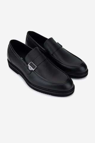 Rossi Erkek Hakiki Deri Siyah Casual Ayakkabı 668 1613 Erk Ayk Sk25-26 Nero Siyah