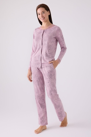 Pierre Cardin Kadın Mor Pijama Takımı Pc8874-s-v1 Mor