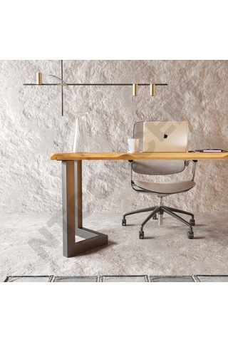 Ntconcept Onvo Masif Ağaç Çalışma Masası