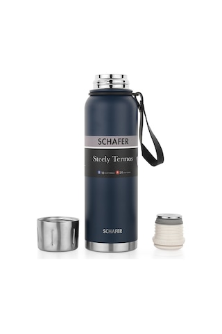 Schafer Steely Termos 1 L-lacivert Lacivert