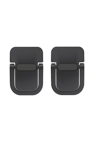 Xindoker Zink Alloy Bilgisayar Ayaküstü Yükseltici, Katlanabilir Masaüstü Tutucu, Siyah Çift Paket