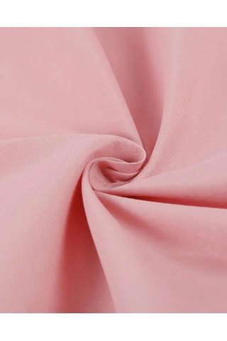 %100 Cotton Pamuk 160x200 30 Cm Fitted Lastikli Çift Kişilik Çarşaf Bed Sheet Pembe