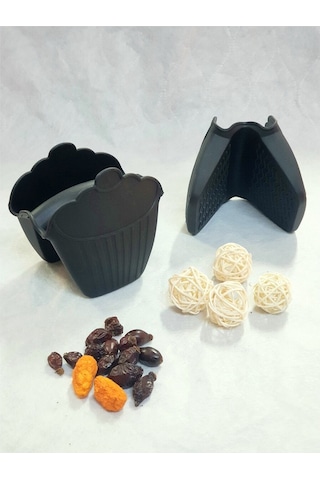 Reis Home 2'li Siyah Silikon El Yakmaz Özel Kalite Fırın Tutacağı