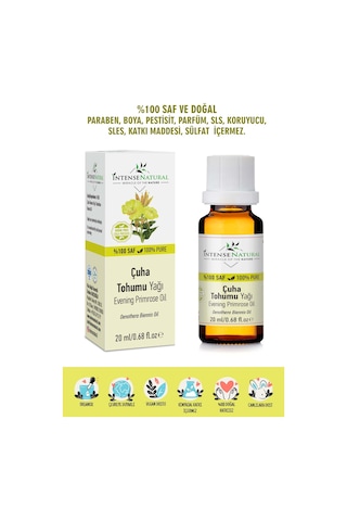 Intense Natural Çuha Çiçeği Tohumu Yağı 20 ML
