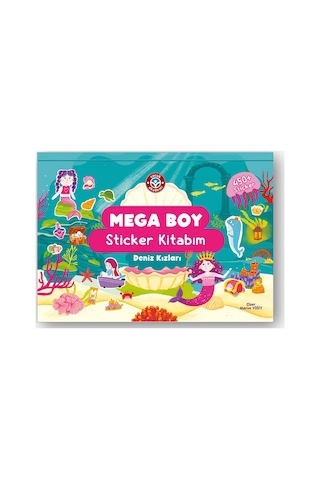 Mega Boy Sticker Kitabım Deniz Kızları