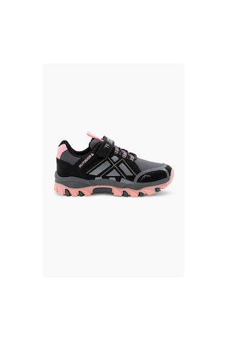 Tonny Black Termo Taban Su İtici Kumaş Cırtlı Çocuk Unisex Füme Pembe Trekking Ayakkabı Tbtmkd025 Füme Pembe
