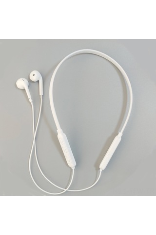Tenfowee Beyaz Kolluklu Bt 5.0 Kulaklık - Stereo, Gürültü Engelleme, Spor Uyumlu, 5 Saat Muharrem Süresi