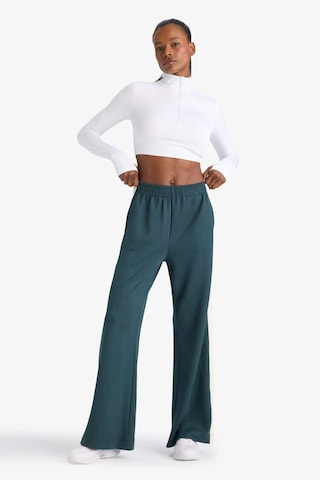 Defacto Defactofit Wide Leg Geniş Paça Standart Boy Soft Touch Modal Sporcu Pantolon E8956ax25augn1051 Yeşil-gn1051
